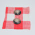 Button - Mottled Black and Semi-Transparent - 15mm